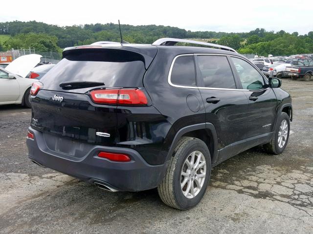 1C4PJMCS7HW613046 - 2017 JEEP CHEROKEE L BLACK photo 4