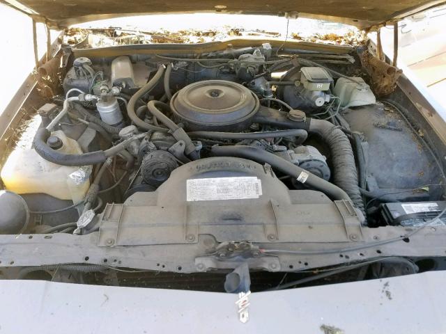 1G3AY37Y4EX413161 - 1984 OLDSMOBILE DELTA 88 R SILVER photo 7