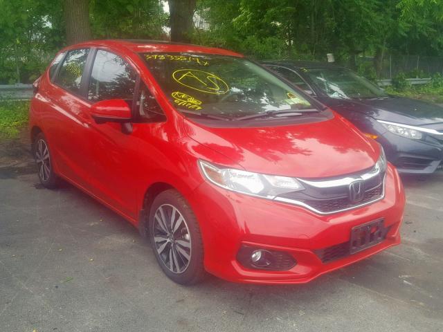 3HGGK5H84JM729408 - 2018 HONDA FIT EX RED photo 1