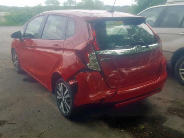 3HGGK5H84JM729408 - 2018 HONDA FIT EX RED photo 3