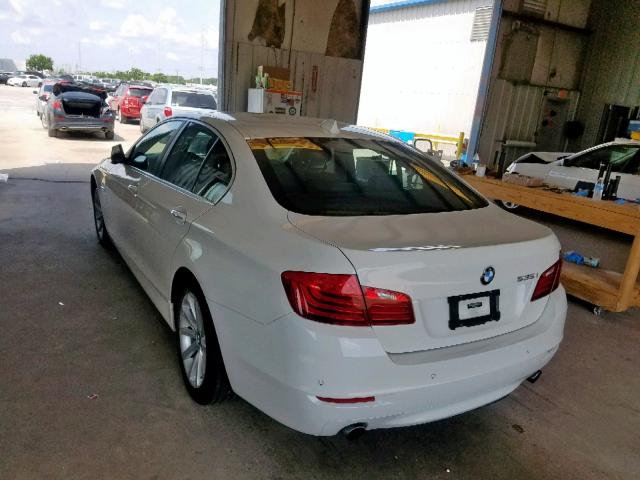 WBA5B1C5XFG126991 - 2015 BMW 535 I WHITE photo 4