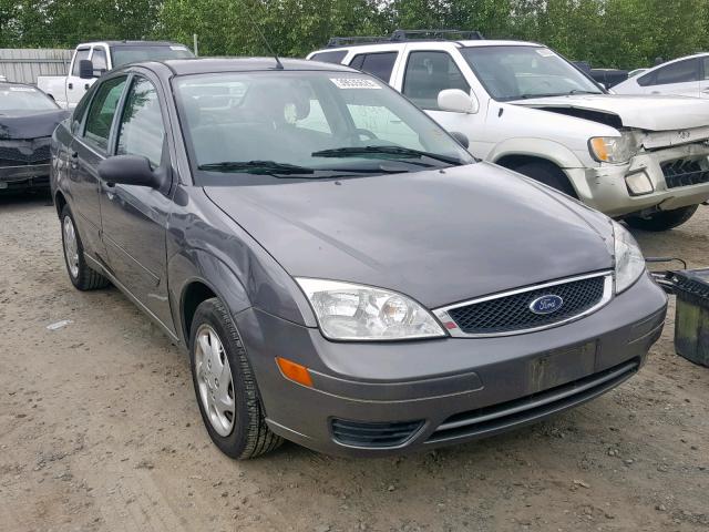 1FAFP34N37W220453 - 2007 FORD FOCUS ZX4 GRAY photo 1