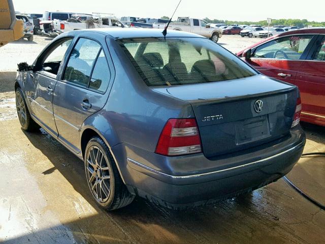 3VWSK69M74M077671 - 2004 VOLKSWAGEN JETTA GLS SILVER photo 3