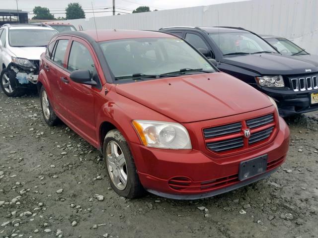 1B3CB1HA8AD677478 - 2010 DODGE CALIBER EX RED photo 1