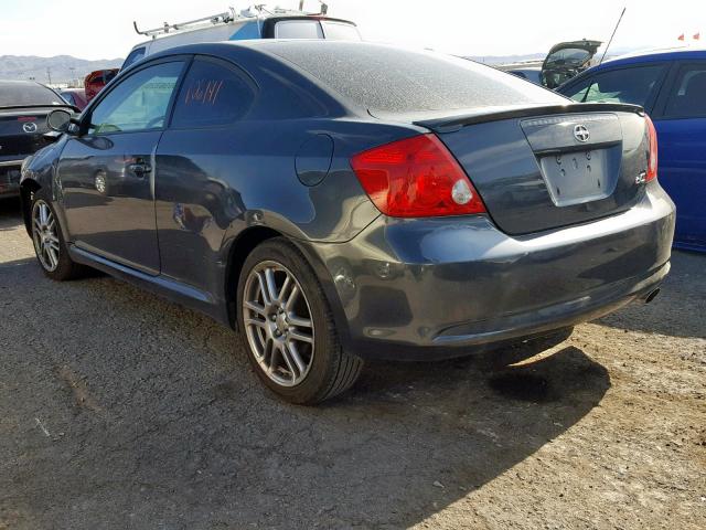 JTKDE177X70191599 - 2007 TOYOTA SCION TC ნაცრისფერი ფოტო 3