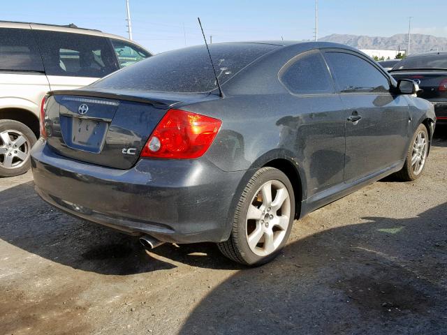 JTKDE177X70191599 - 2007 TOYOTA SCION TC ნაცრისფერი ფოტო 4