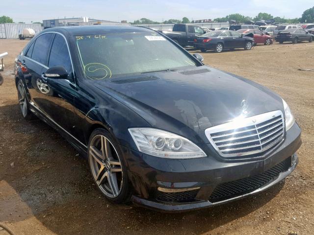 WDDNG71X89A263453 - 2009 MERCEDES-BENZ S 550 BLACK photo 1