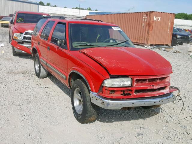 1GNCS13W0X2133294 - 1999 CHEVROLET BLAZER RED photo 1