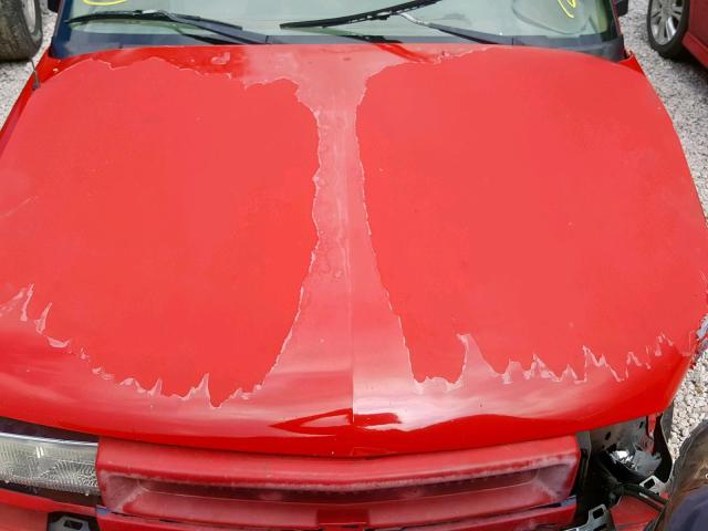 1GNCS13W0X2133294 - 1999 CHEVROLET BLAZER RED photo 7