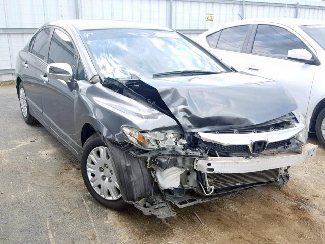 19XFA1F32AE025649 - 2010 HONDA CIVIC VP GRAY photo 1