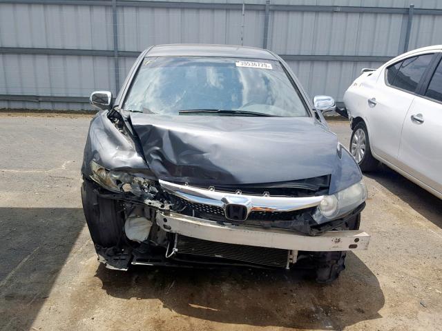 19XFA1F32AE025649 - 2010 HONDA CIVIC VP GRAY photo 7