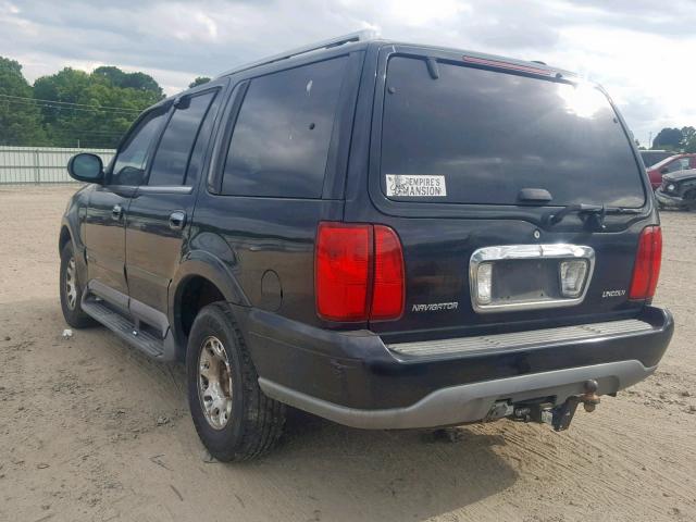 5LMRU27L1XLJ03520 - 1999 LINCOLN NAVIGATOR შავი ფოტო 3