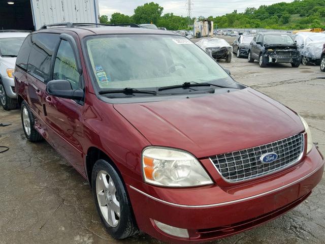 2FMDA52226BA11675 - 2006 FORD FREESTAR S MAROON photo 1