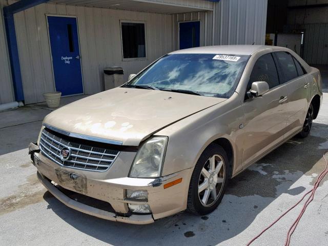 1G6DW677150144589 - 2005 CADILLAC STS GOLD photo 2