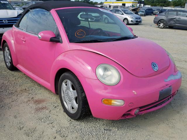 3VWCK21Y13M306825 - 2003 VOLKSWAGEN NEW BEETLE Çəhrayı foto 1