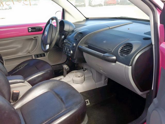 3VWCK21Y13M306825 - 2003 VOLKSWAGEN NEW BEETLE Çəhrayı foto 5