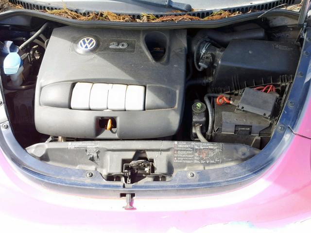 3VWCK21Y13M306825 - 2003 VOLKSWAGEN NEW BEETLE Çəhrayı foto 7