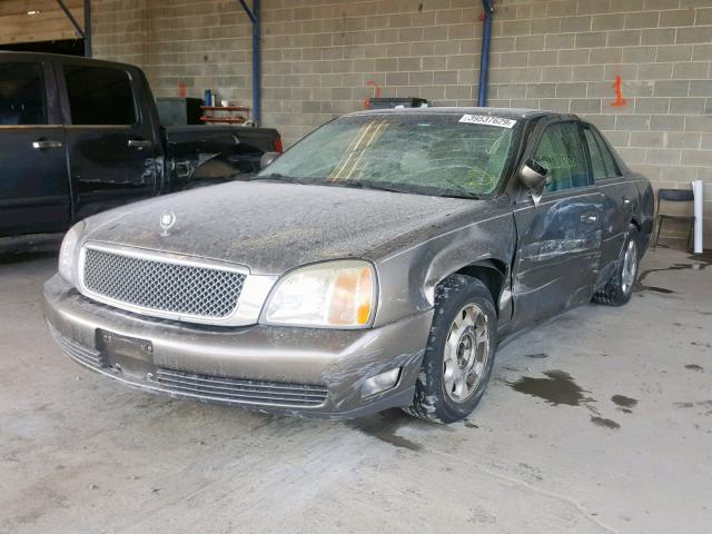 1G6KD54Y6YU281366 - 2000 CADILLAC DEVILLE BROWN photo 2