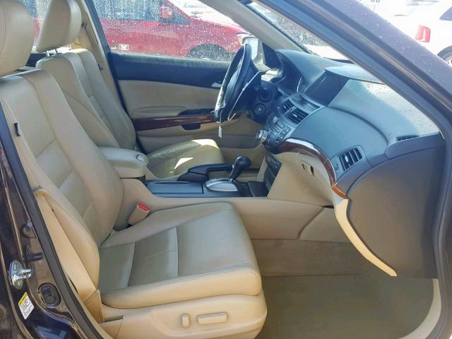 1HGCP3F83BA010530 - 2011 HONDA ACCORD EXL BROWN photo 5