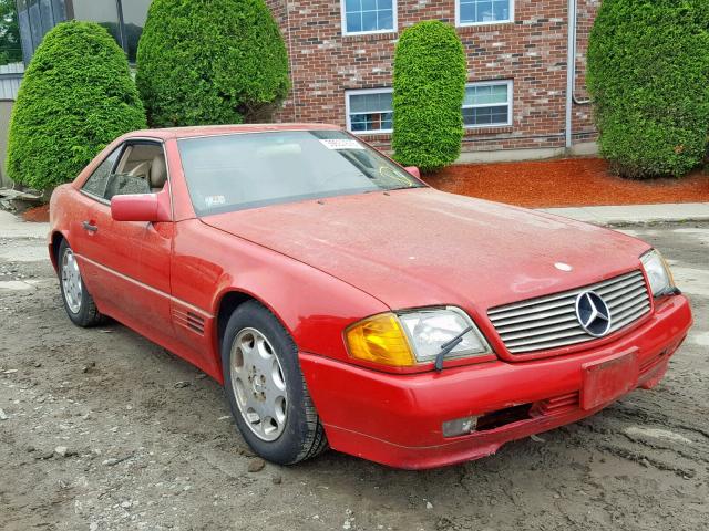 WDBFA67E1PF072827 - 1993 MERCEDES-BENZ 500 SL RED photo 1