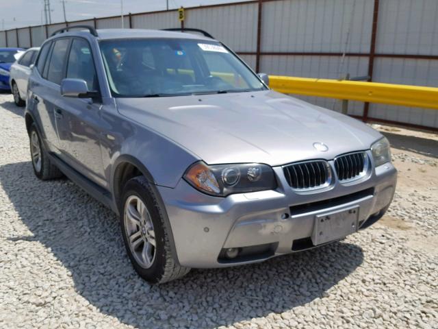 WBXPA93426WG89937 - 2006 BMW X3 3.0I GRAY photo 1