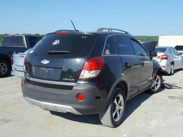 3GNAL2EK6CS557341 - 2012 CHEVROLET CAPTIVA SP BLACK photo 4