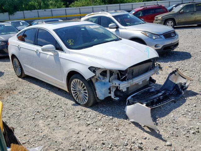 3FA6P0K96GR319257 - 2016 FORD FUSION TIT WHITE photo 1