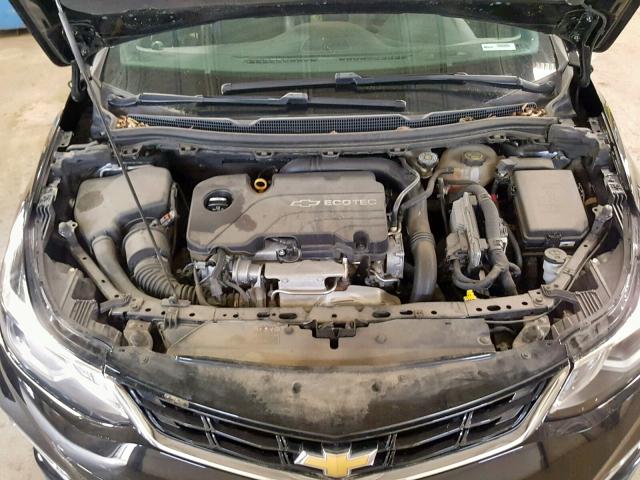 1G1BF5SM2H7148957 - 2017 CHEVROLET CRUZE PREM BLACK photo 7