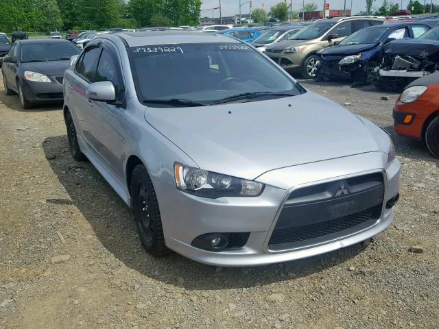 JA32U2FU0FU605333 - 2015 MITSUBISHI LANCER ES SILVER photo 1