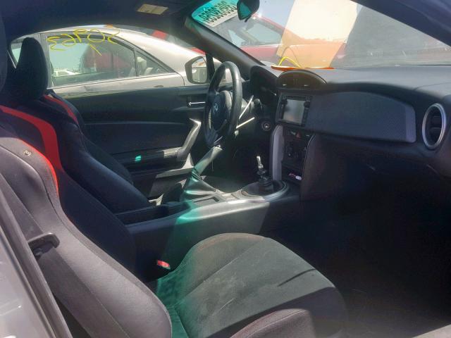 JF1ZNAA19F9704312 - 2015 TOYOTA SCION FR-S SILVER photo 5