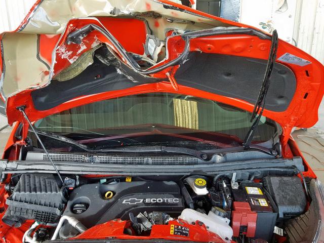 KL8CB6SAXJC483375 - 2018 CHEVROLET SPARK LS RED photo 7