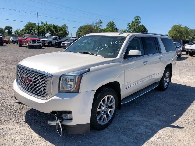 1GKS2JKJ9FR553740 - 2015 GMC YUKON XL D WHITE photo 2