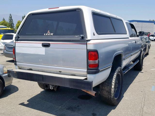 1B7KF23W7TJ158935 - 1996 DODGE RAM 2500 TWO TONE photo 4