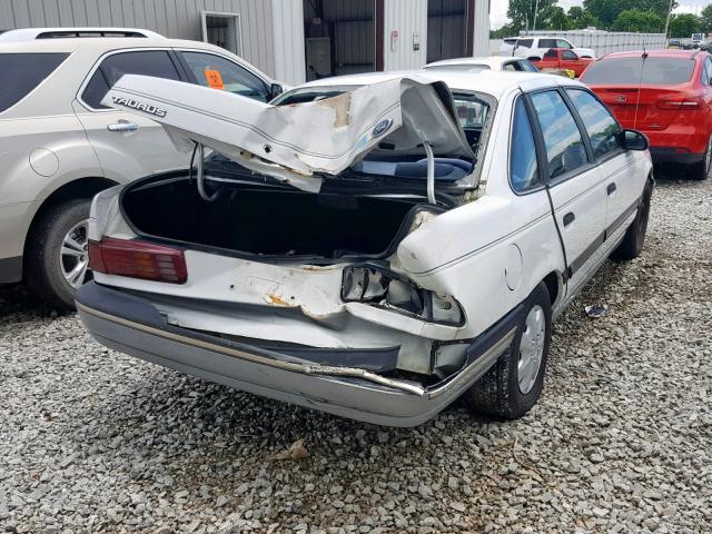 1FABP52U1HG175836 - 1987 FORD TAURUS GL WHITE photo 4