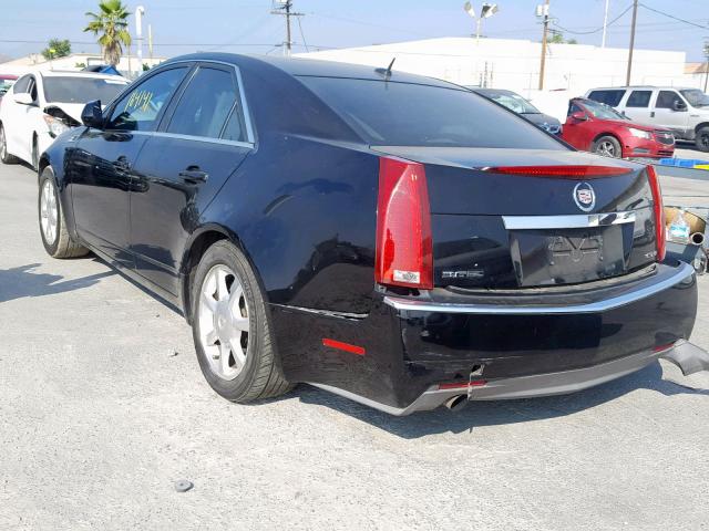 1G6DP57V480119390 - 2008 CADILLAC CTS HI FEA BLACK photo 3