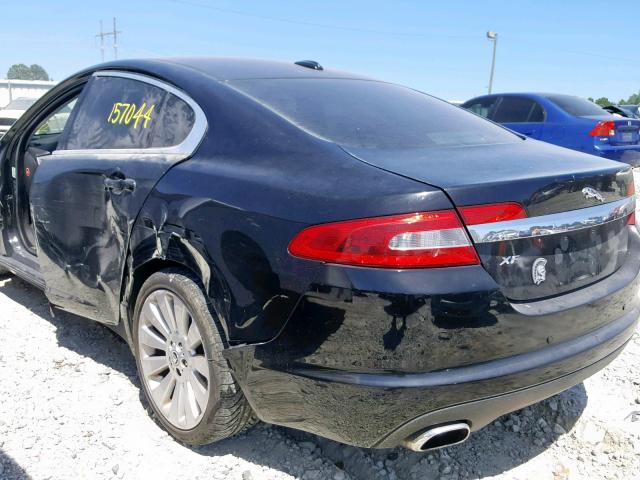 SAJWA05BX9HR26813 - 2009 JAGUAR XF LUXURY BLACK photo 10