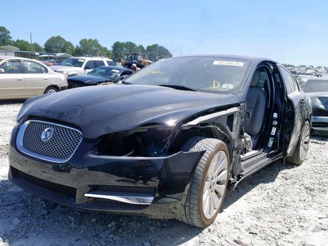 SAJWA05BX9HR26813 - 2009 JAGUAR XF LUXURY BLACK photo 2