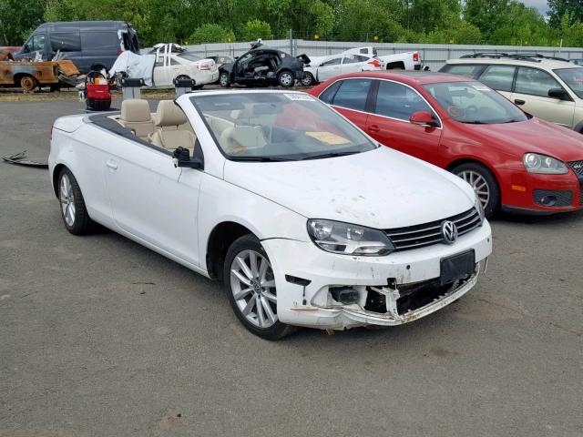 WVWBW8AH0GV000071 - 2016 VOLKSWAGEN EOS KOMFOR WHITE photo 1