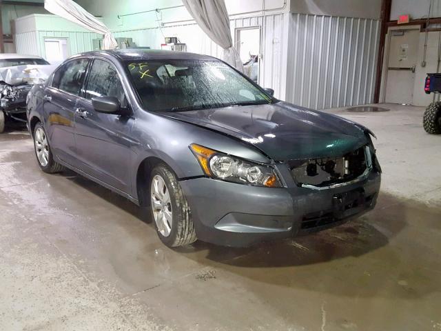 1HGCP26758A095560 - 2008 HONDA ACCORD EX GRAY photo 1