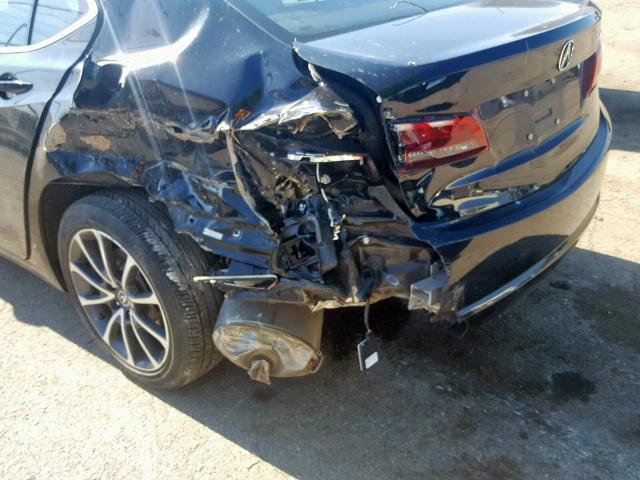 19UUB2F5XGA002161 - 2016 ACURA TLX TECH BLACK photo 9