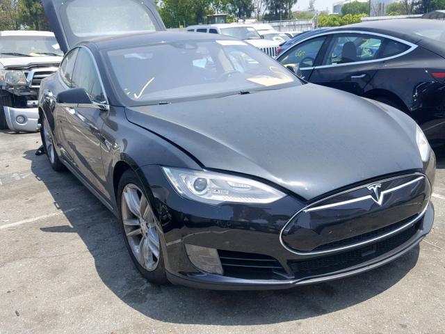 5YJSA1E20GF120382 - 2016 TESLA MODEL S أسود صورة 1