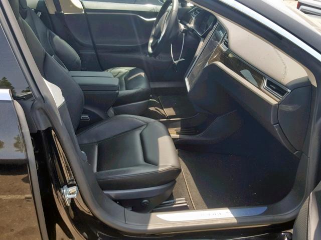 5YJSA1E20GF120382 - 2016 TESLA MODEL S أسود صورة 5