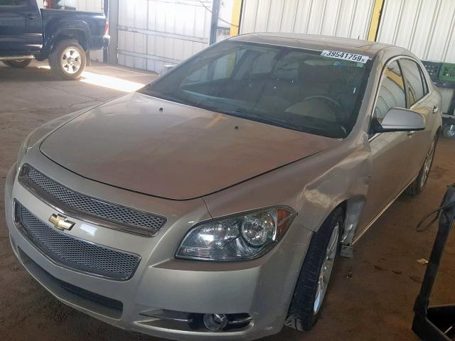 1G1ZK57739F257612 - 2009 CHEVROLET MALIBU LTZ ოქროსფერი ფოტო 2