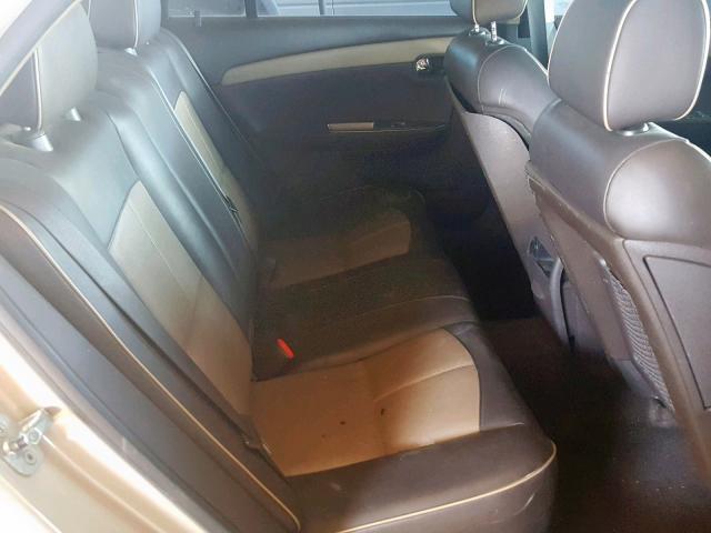 1G1ZK57739F257612 - 2009 CHEVROLET MALIBU LTZ ოქროსფერი ფოტო 6