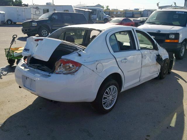 1G1AT58H397241048 - 2009 CHEVROLET COBALT LT WHITE photo 4