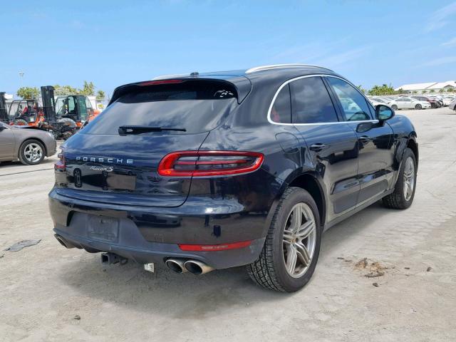 WP1AB2A5XFLB58971 - 2015 PORSCHE MACAN S BLACK photo 4