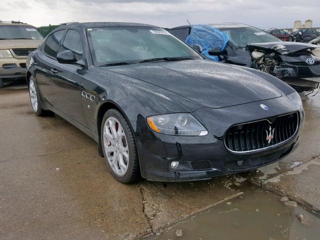 ZAM39JKA2C0061803 - 2012 MASERATI QUATTROPOR BLACK photo 1