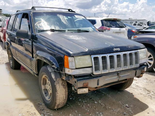 1J4GX58Y8WC149744 - 1998 JEEP GRAND CHER BLACK photo 1