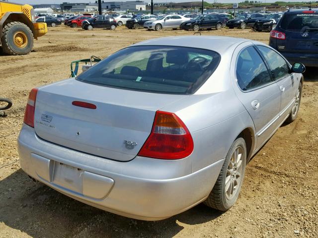 2C3HE66G21H515109 - 2001 CHRYSLER 300M SILVER photo 4