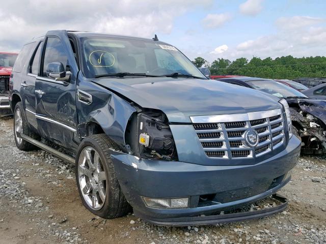 1GYFK33529R100262 - 2009 CADILLAC ESCALADE H BLUE photo 1